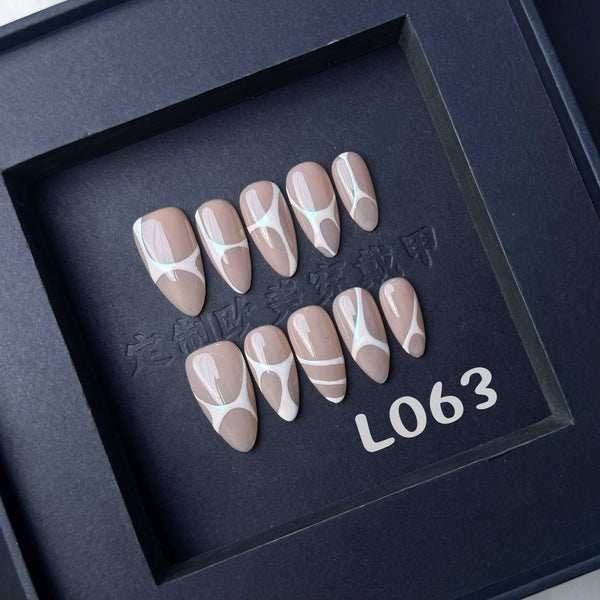Leopard Print Press-On Nails – Wild & Chic | Matte & Glossy Finish