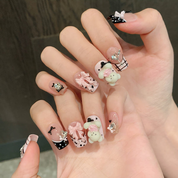 Long Sword & Thin Dog Press-on Nails