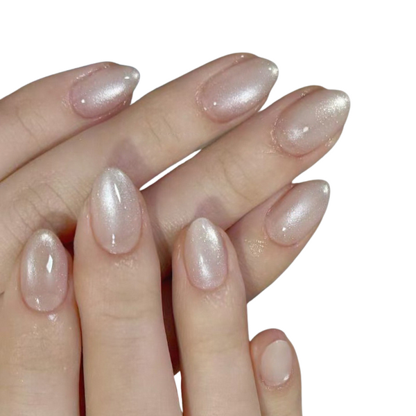 Gentle fine flash, nude cat's eye, vitality girl, versatile, European and American ins, detachable wearing armor, 30 pieces