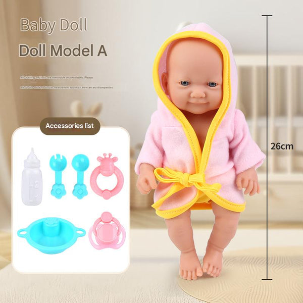 Black Friday Sale  10" Realistic Baby Doll with Stroller Set | Soft Vinyl Doll for Girls & Boys, Perfect Gift